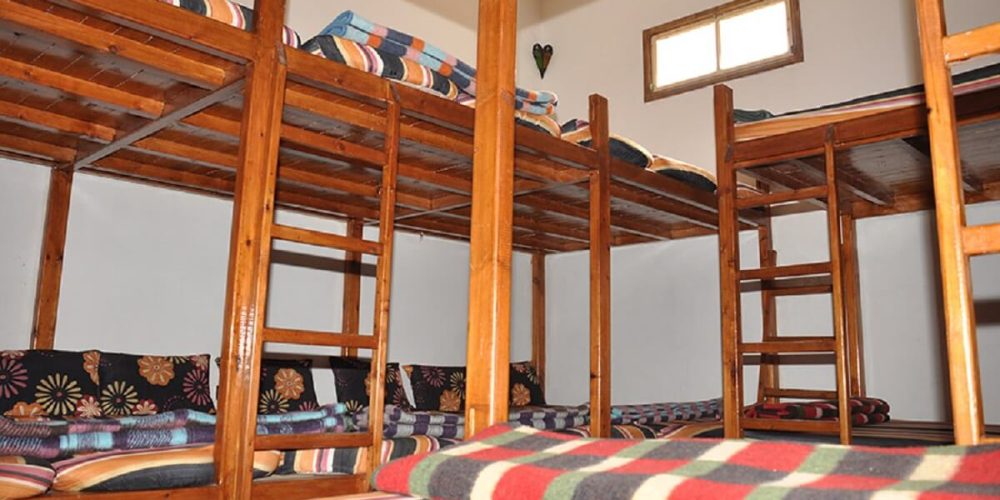 dormitory or sleeping room