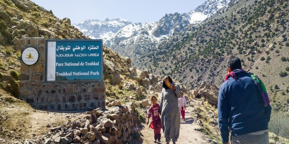 hike toubkal from of national park